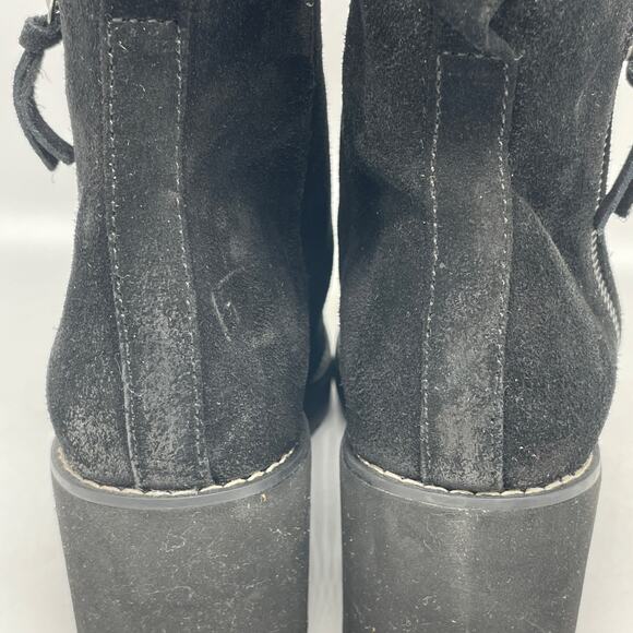 Sofft Women's Emeline Waterproof Suede Wedge Side Zip Bootie Black Size 7 M - Picture 11 of 13